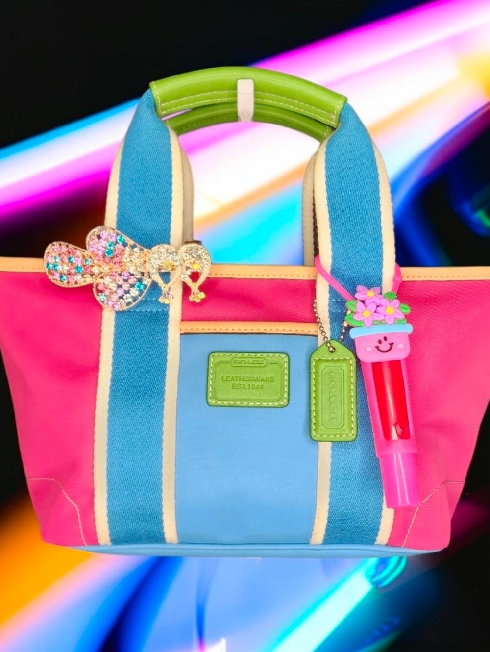 Coach Hamptons Weekend Mini Tote-Vintage 2005 (Style No. 6268)